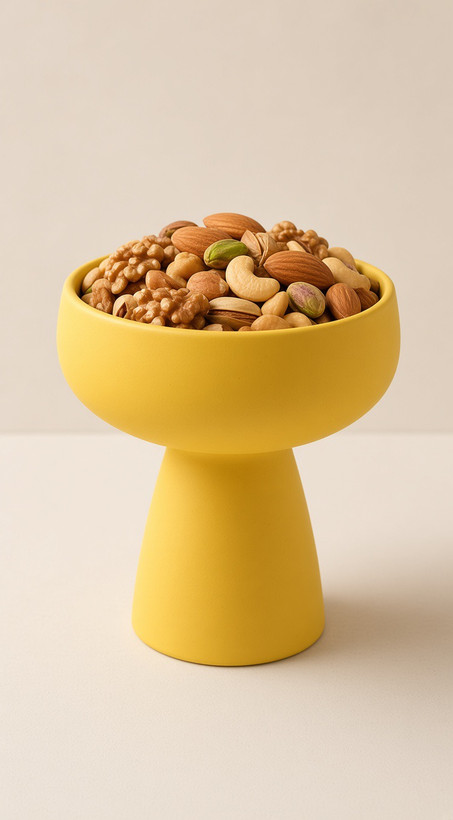 ظرف سفالی پایه دار